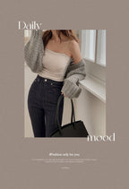 【+5°C HEAT🌡】Thin Fleece Comfy Bra Top (with padding)