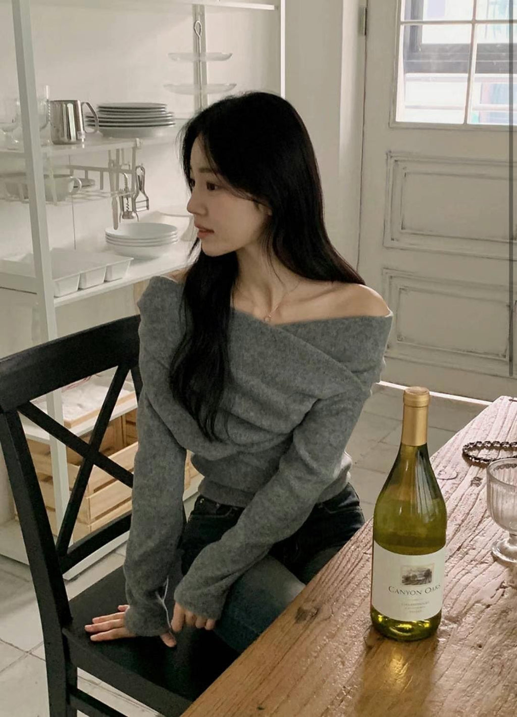 Natural Mood Wrap Top