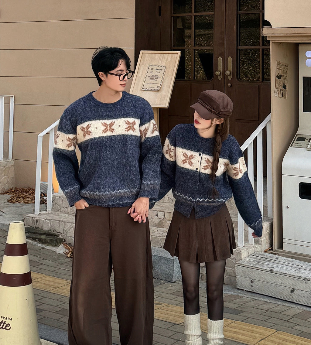 【☃️情侶裝】Snowflake Angora Knitwear