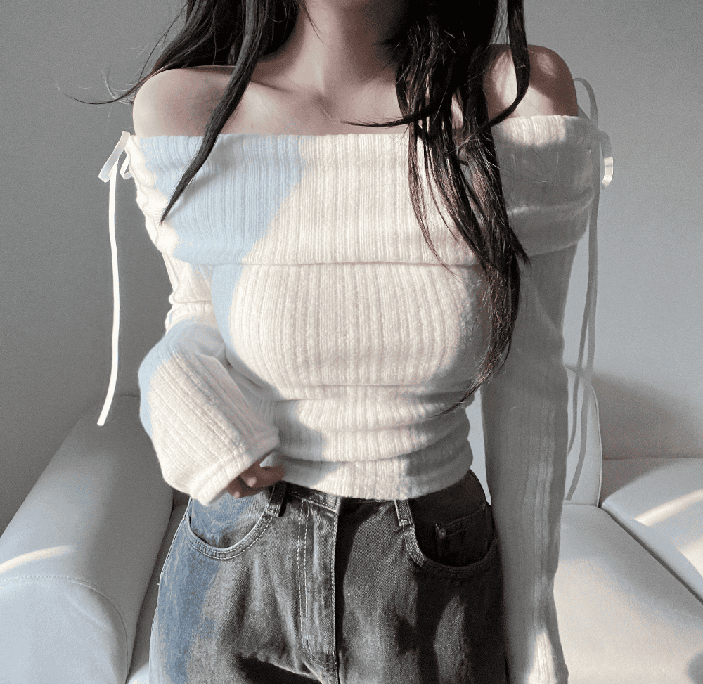 【🎀Early Spring Date】Double Ribbon Knit 