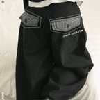 【彎刀神褲】Check Pocket Pants