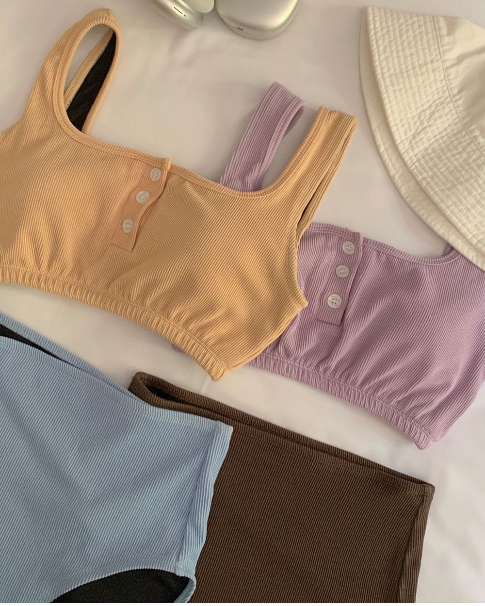 【💜Cute Series】Besh Button Bikini 