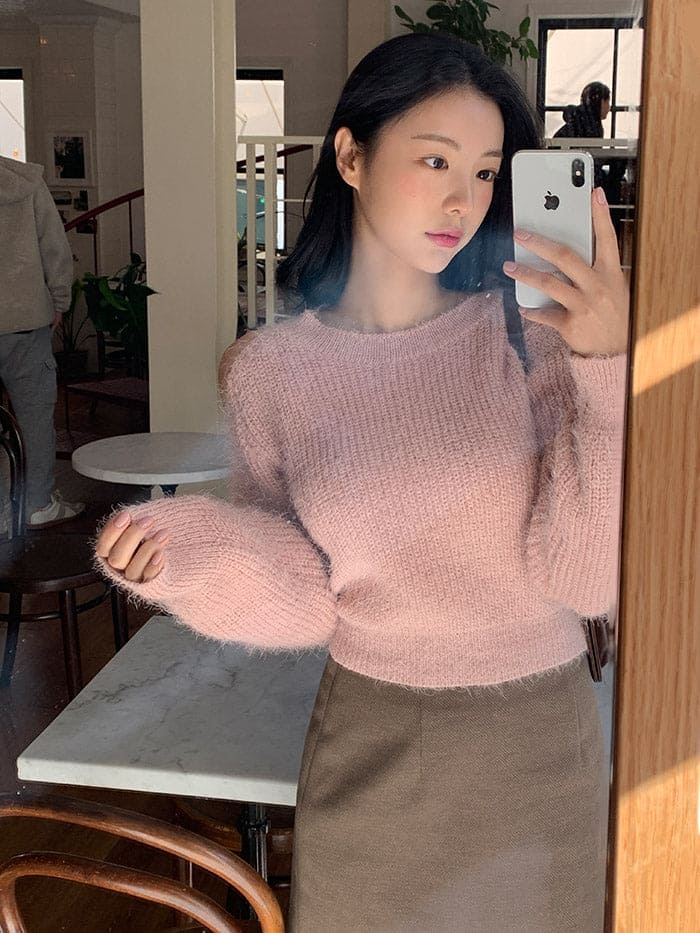 【🍷Christmas &amp; New Year PICK】Sweet Fluffy Knit