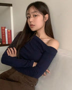 Slide Off Shoulder Top 