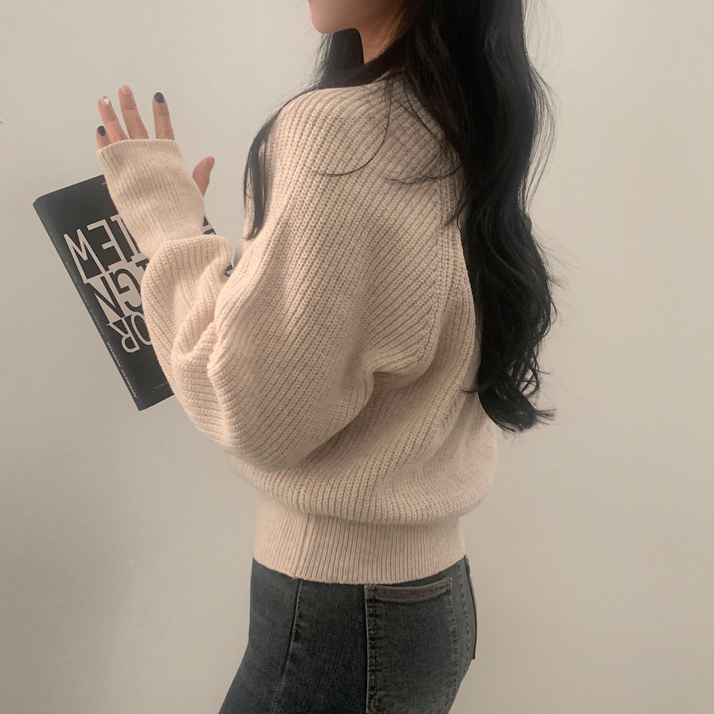 【🍷Christmas &amp; New Year PICK】Warmer Crop Knit 