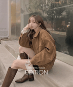 【🤎柔軟麂皮】Jumper Jacket