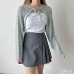 【🥨A Timeless Classic】Jelly Wave Knit Bolero 