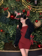 [Year-End Look Pick🥂] Off-Shoulder Dress