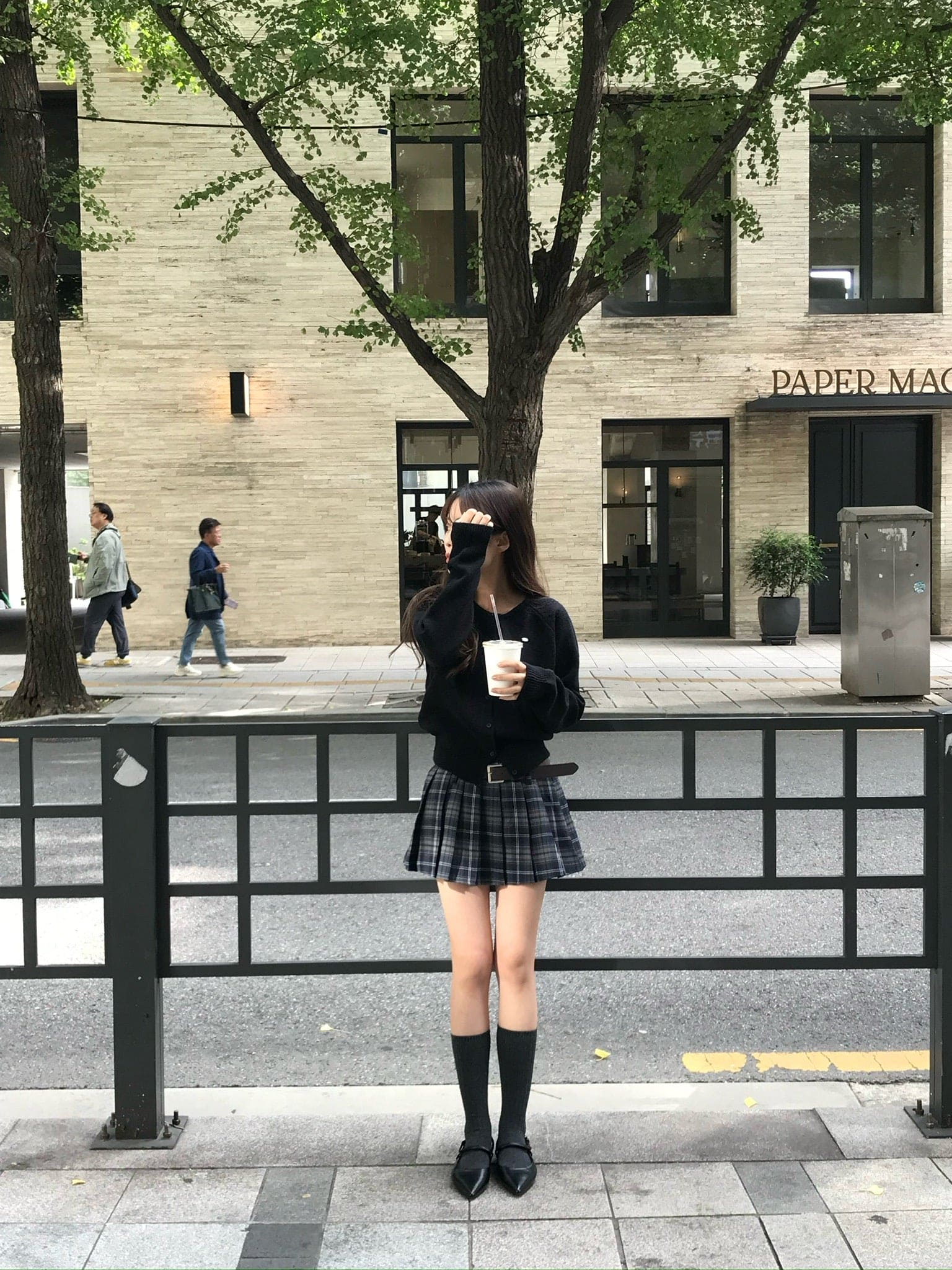 【🩶Daily】Label Cardigan 