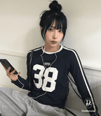 【🎧y2k vibe】38 Modal Long Sleeve Tee 