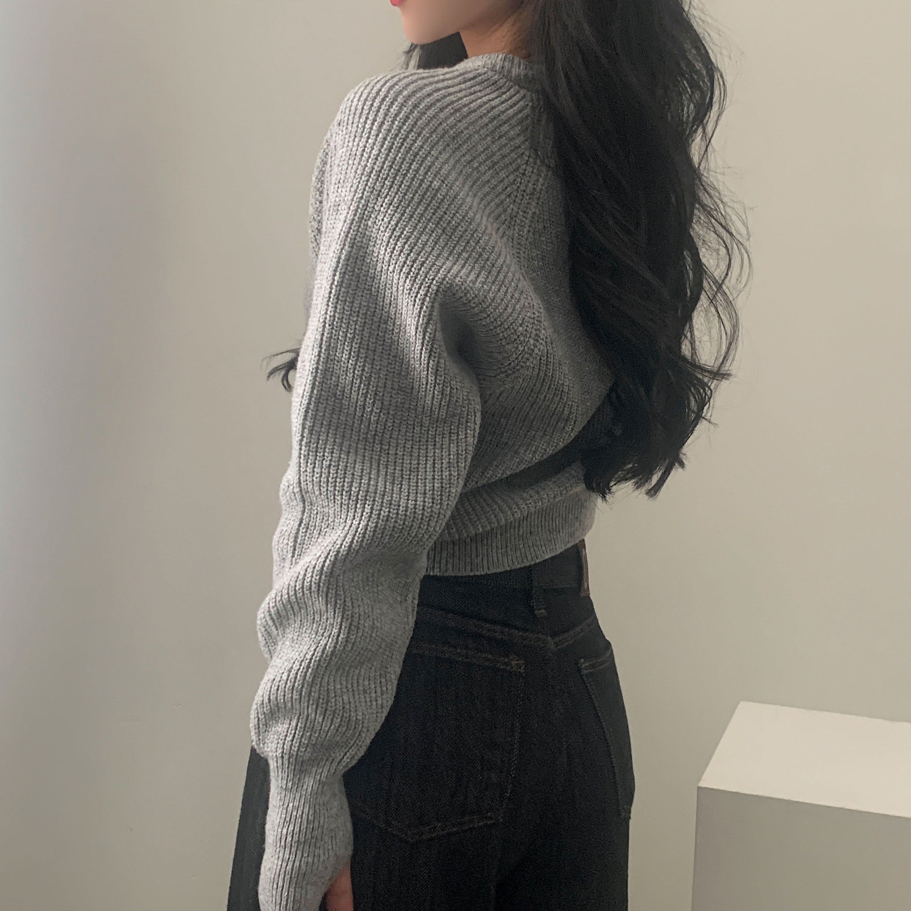 【🍷Christmas &amp; New Year PICK】Warmer Crop Knit 