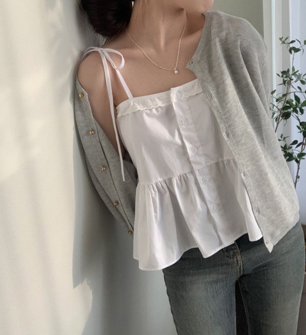 【Summer Tank Top】🌷Yogurt Sleeveless 