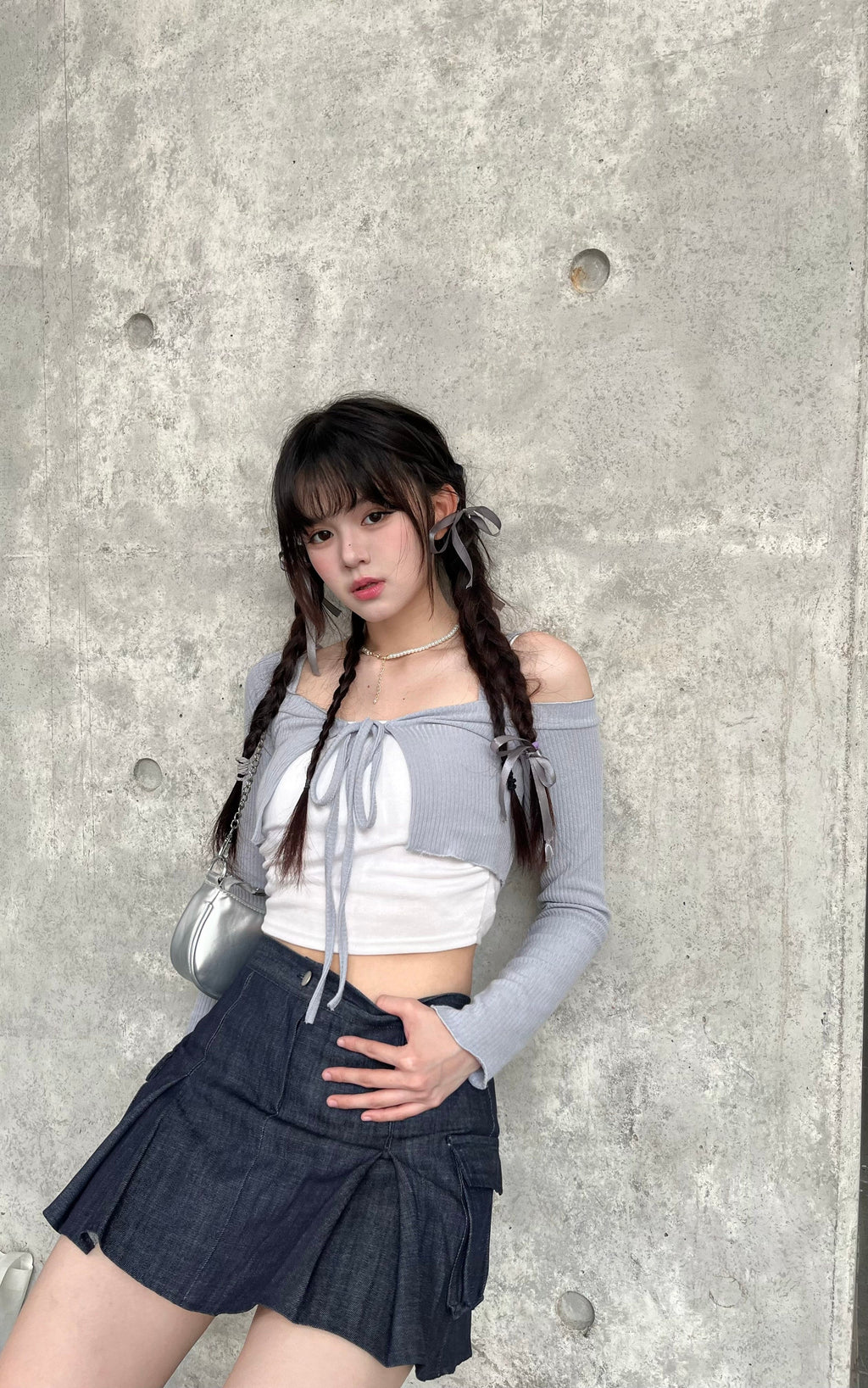 Y2K Denim Cargo Skirts 