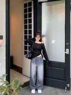 【🍂y2k autumn】Unbalanced Charm Knit 