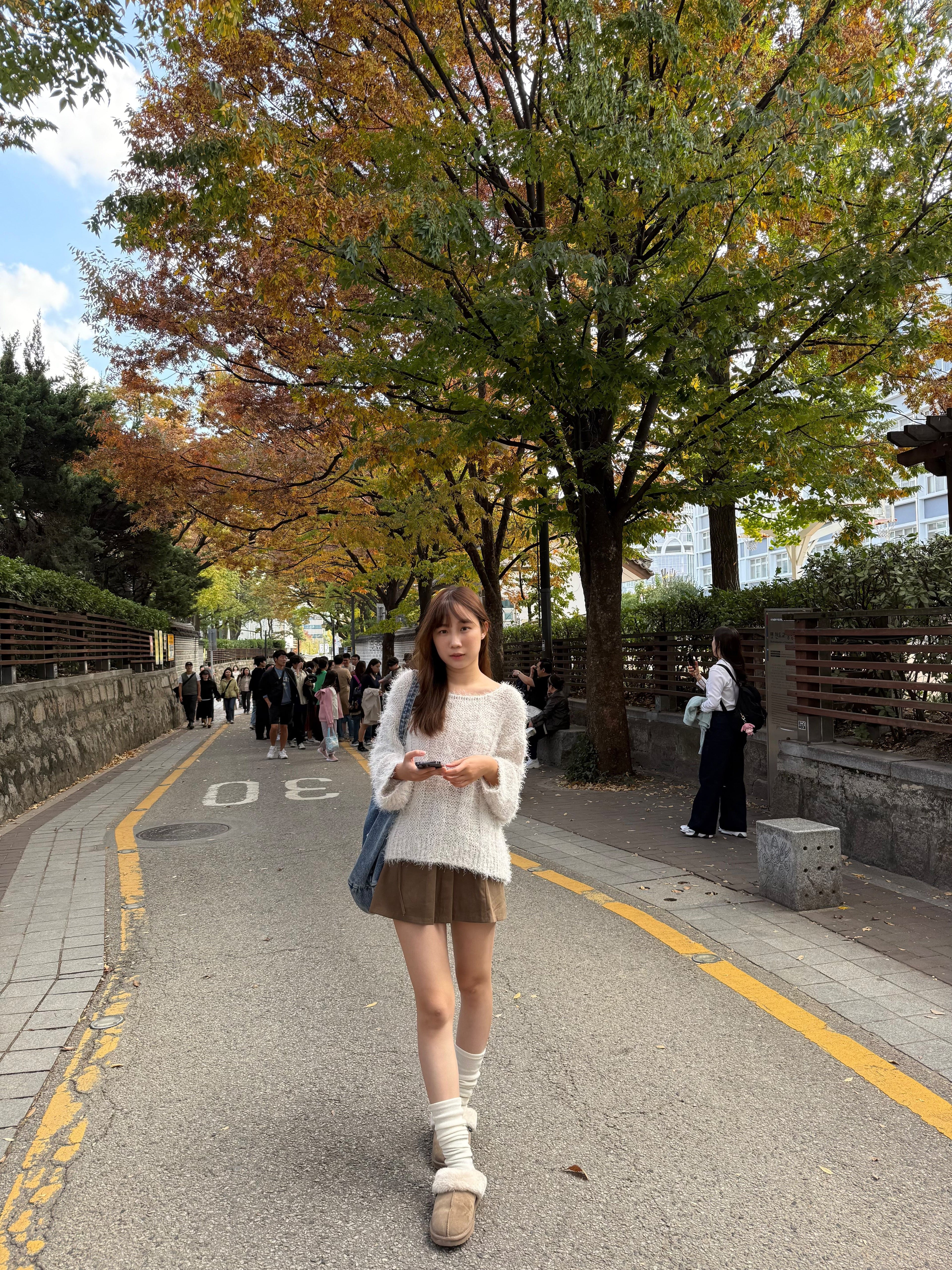 【🍁Autumnal Feelings】Ribbon Mini Skirt 