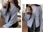Palette Eyelet Ribbon Cardigan