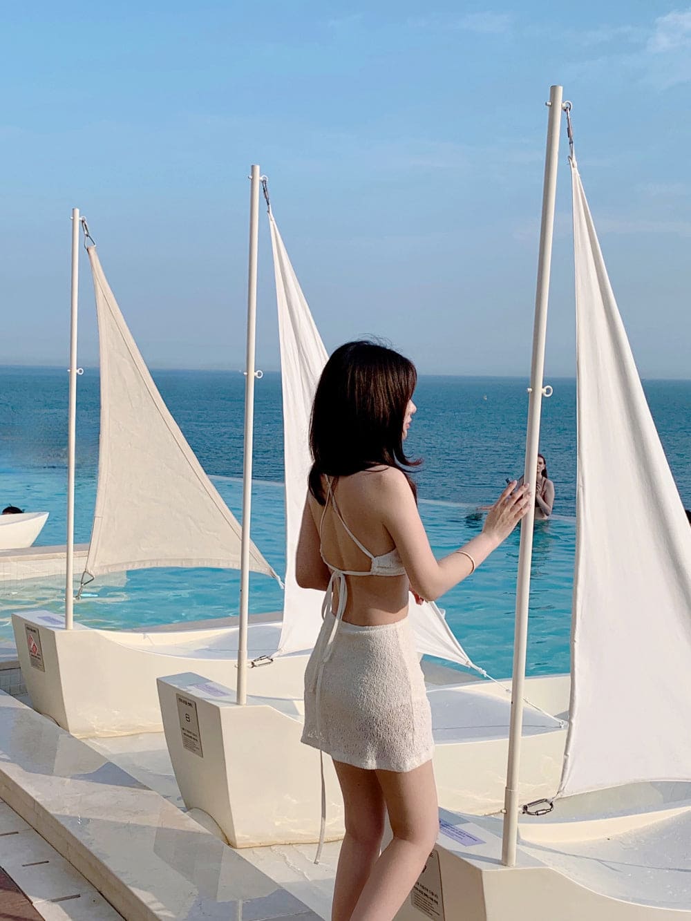 【Elegant and Sweet】Ballet Skirt Bikini 