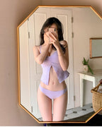 【🌺Floral Embossed Bikini】Embossed Bikini 