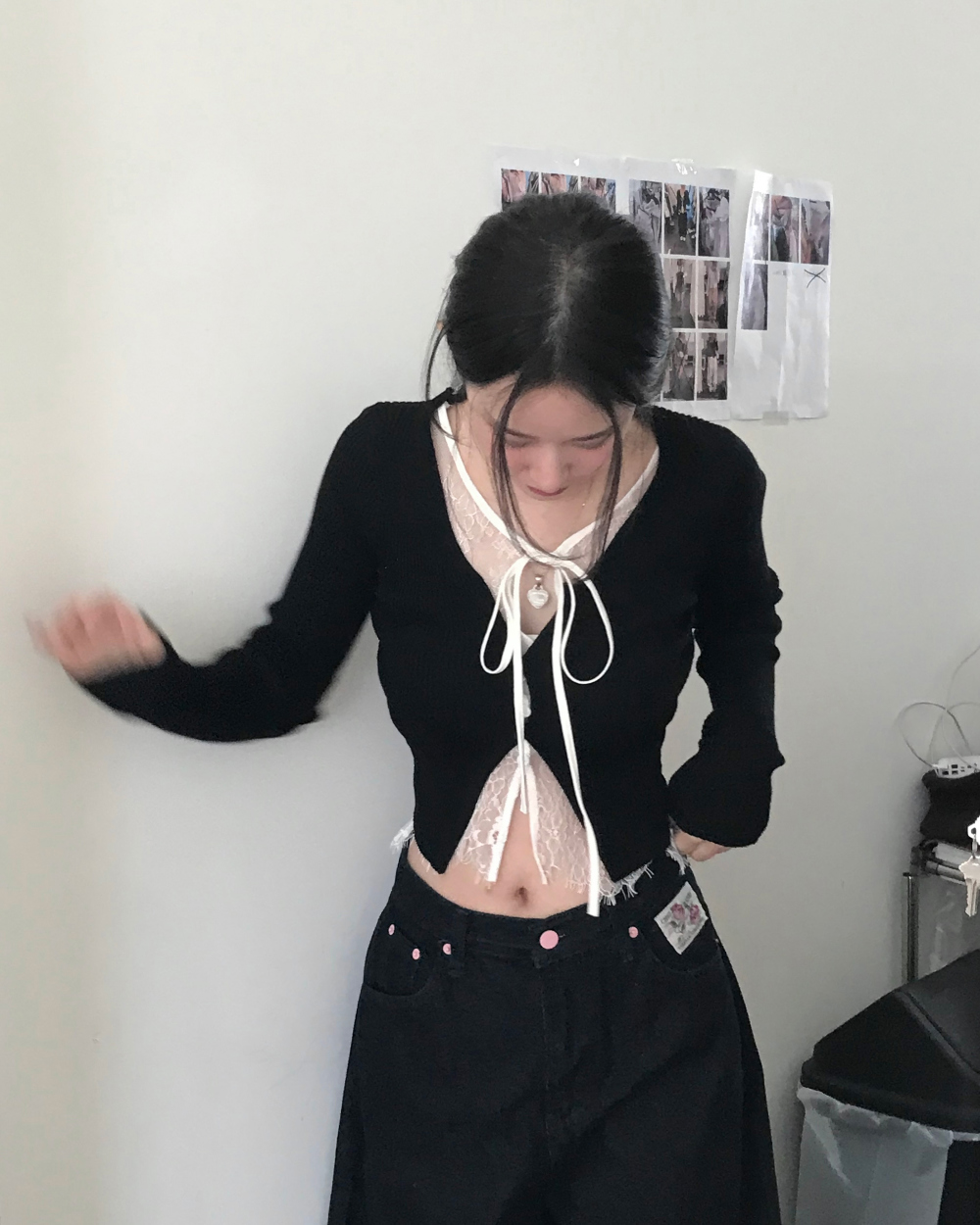 【🖤韓網爆款】Day Layer Lace Top