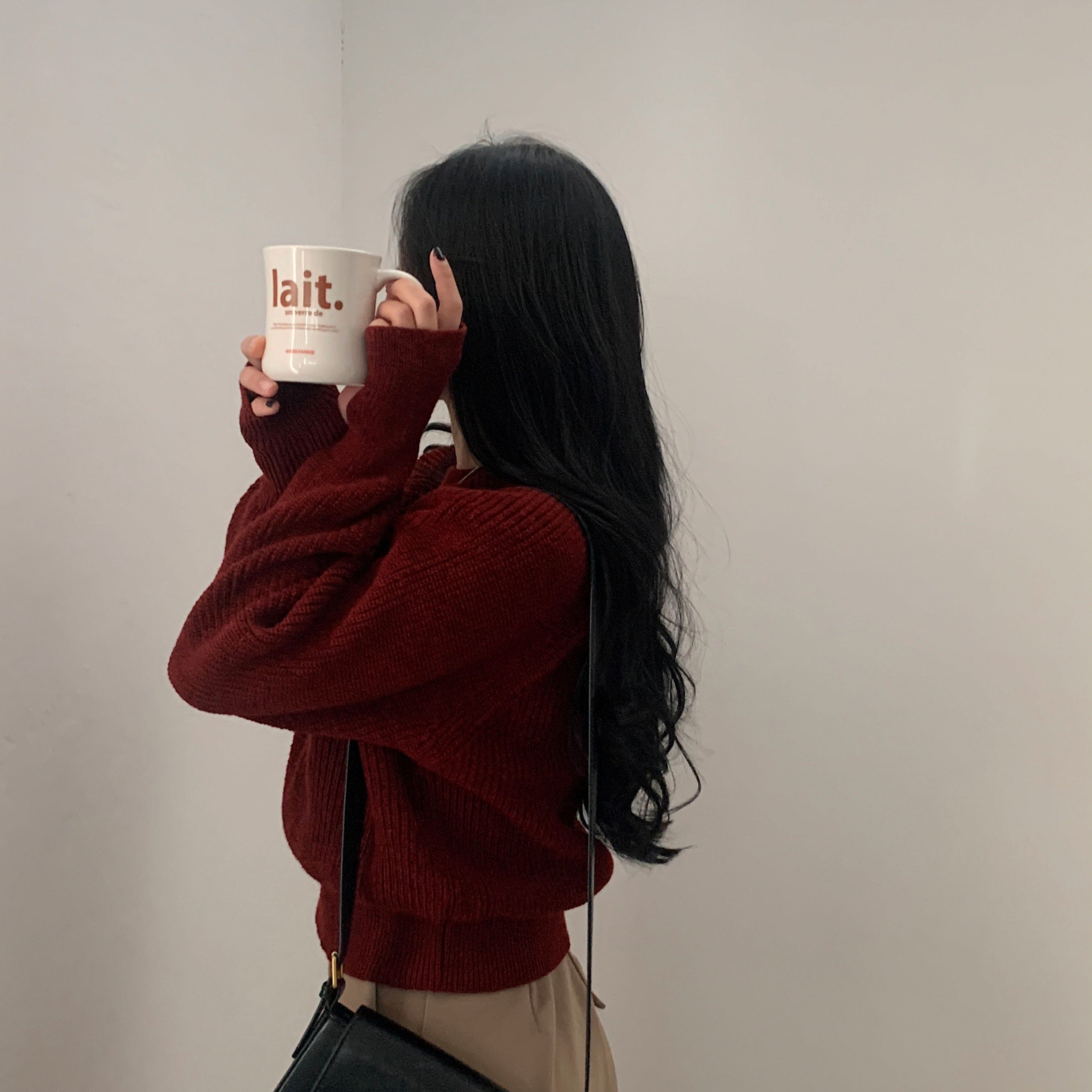 【🍷Christmas &amp; New Year PICK】Warmer Crop Knit 