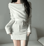 【🌸Spring Fresh Style】Drape Fleece Top 