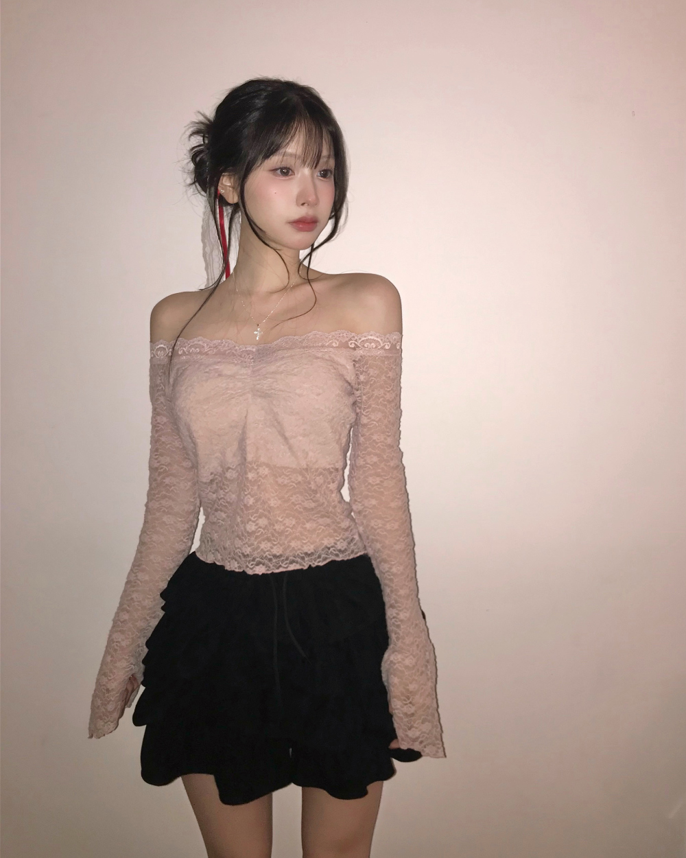 【🩰芭蕾風】Antique Lace Top