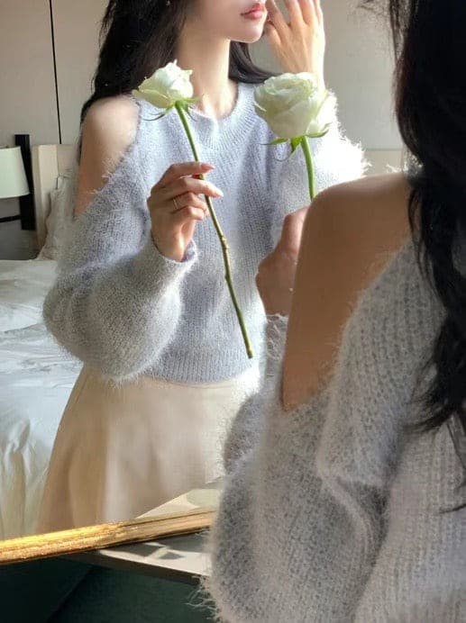 【🍷Christmas &amp; New Year PICK】Sweet Fluffy Knit