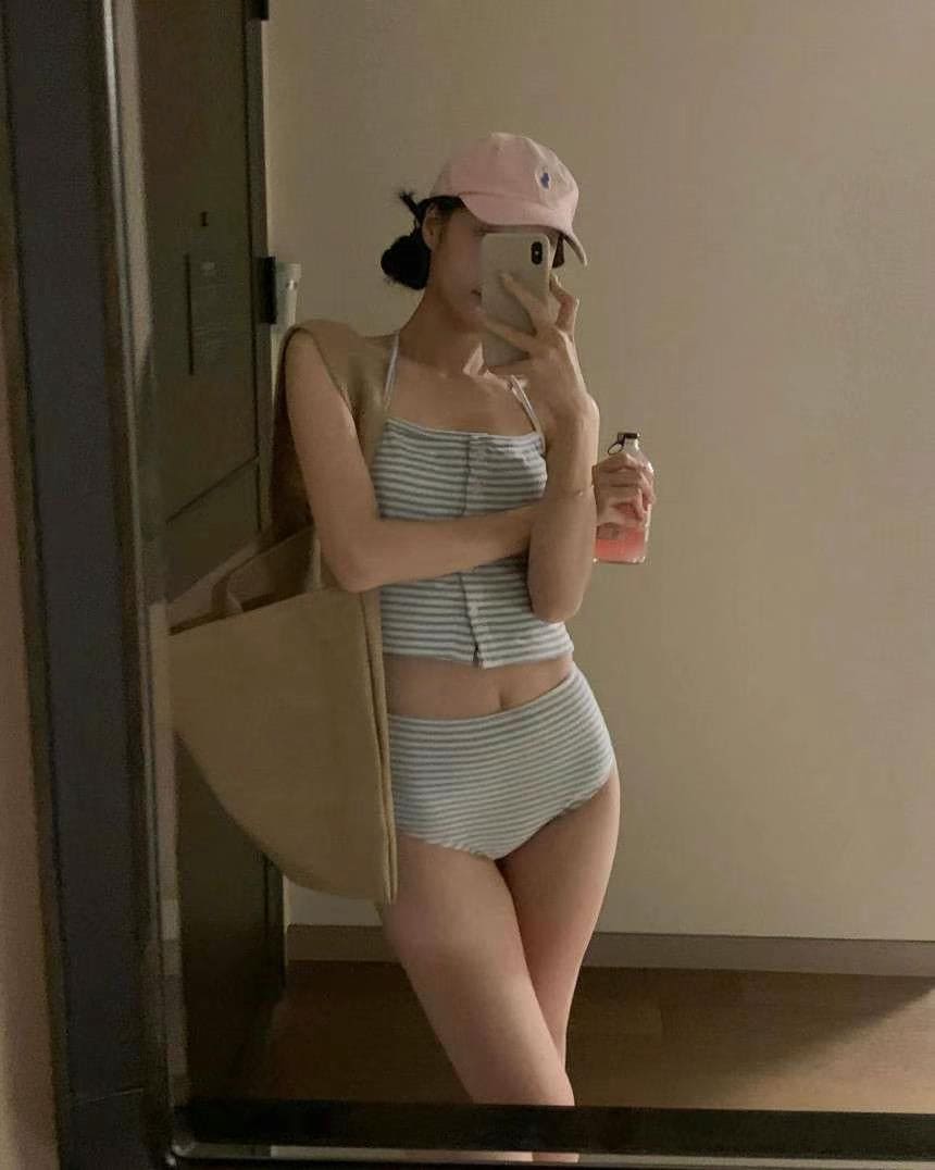 【🩰Cute/Refined】Halter Stripe Bikini