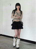 【🖤y2k vibe】Cancan Skirt 