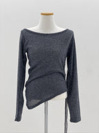 【🍂y2k autumn】Unbalanced Charm Knit 