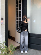 【🍂y2k autumn】Unbalanced Charm Knit 