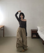 【💗for SNS】Moon Stripe Tee 