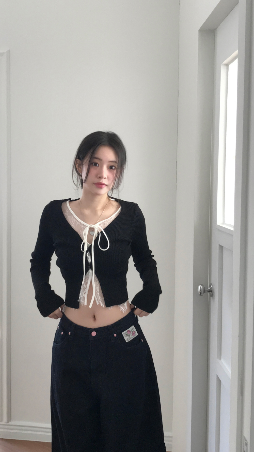 【🖤韓網爆款】Day Layer Lace Top