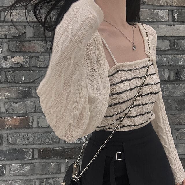 Bolero Knit Set 