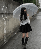 【y2k vibe】Unbalanced Loose Fit Knitwear 