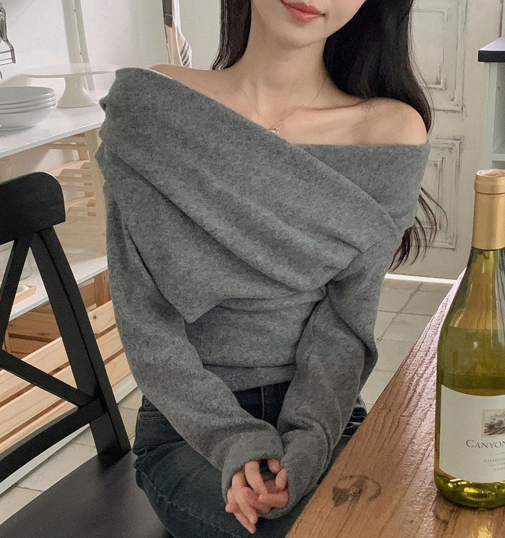 Natural Mood Wrap Top