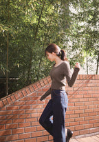 【🌷Soft】Pretzel Cable U-Neck Knit