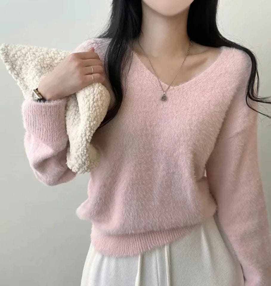 Angora Fluffy Knit