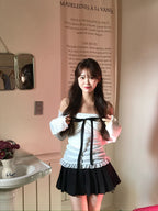 【🩶約會Pick】Ribbon Rose Top