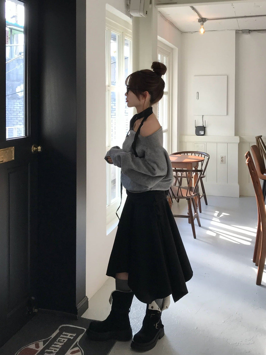 【🖤Korean Style Y2K】Riot Unleash Skirt 