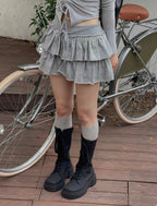 【🖤y2k vibe】Cancan Skirt 