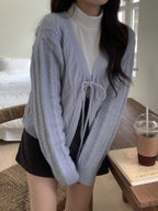 Palette Eyelet Ribbon Cardigan