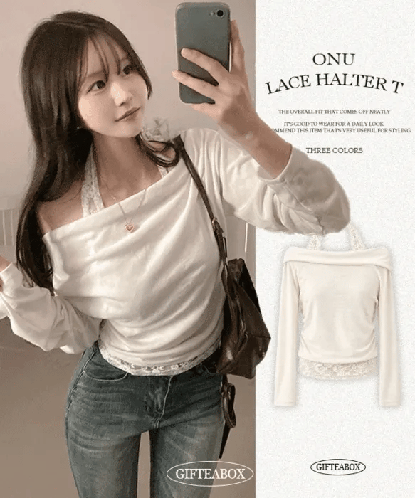 【溫柔約會】Lace Layered Top