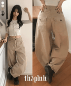 【彎刀神褲】Check Pocket Pants