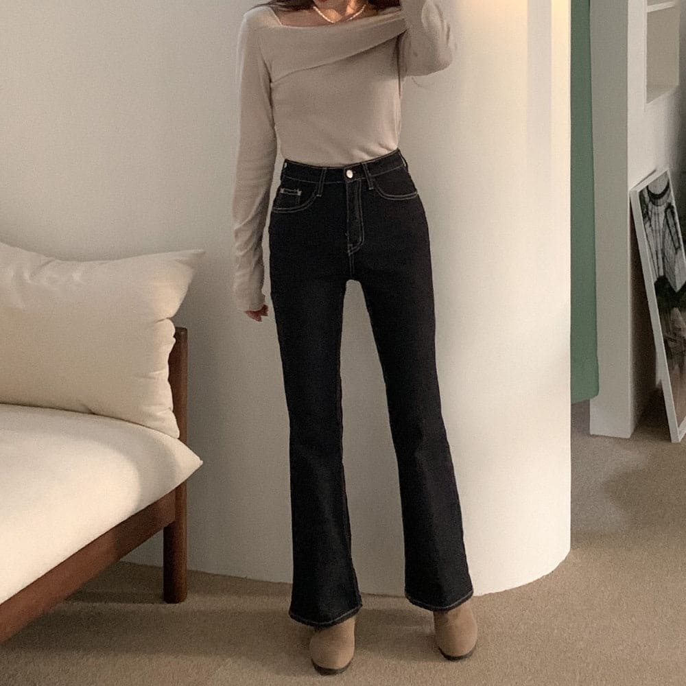 Opening Half Off Shoulder Top