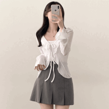 【🩶Korean Style Sexy】Ribbon Cardigan 