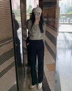 Korean website makes its own Soft Clean flared pants