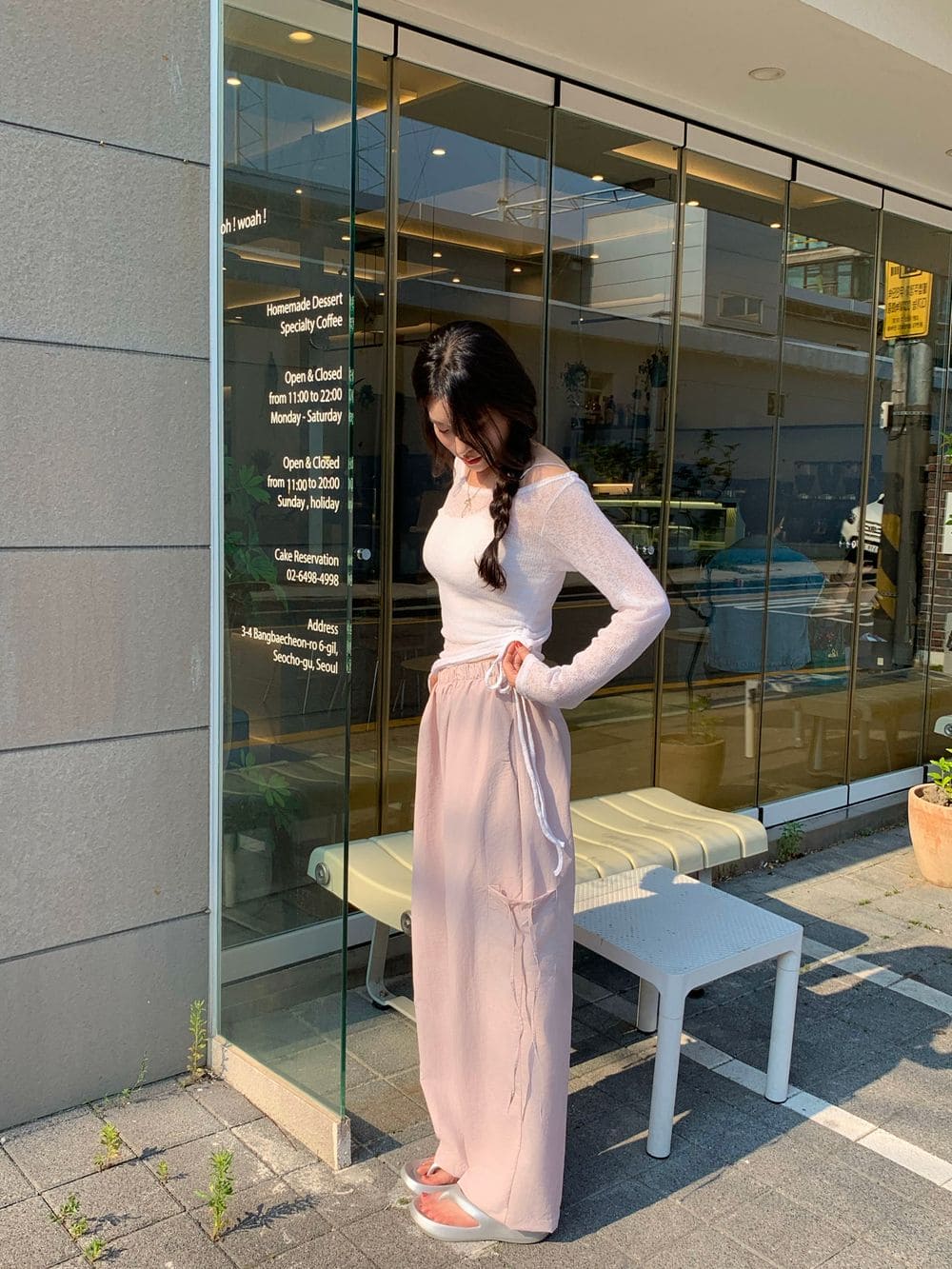 【y2k vibe】Unbalanced Loose Fit Knitwear 