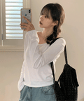 Cotton Basic Long Sleeve Tee 