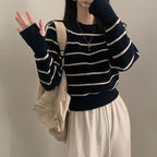 【🍷Christmas &amp; New Year PICK】Striped Warm Loose Knit Sweater 